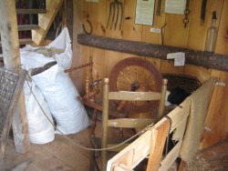 Neat stuff in the barn at the Almanzo Wilder Homestead